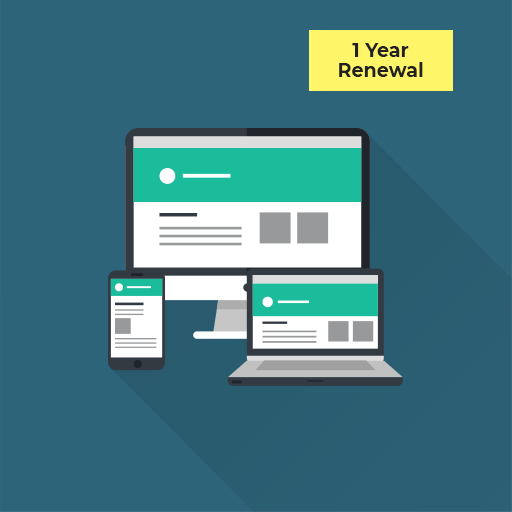 1 Year Renewal - Standart Website